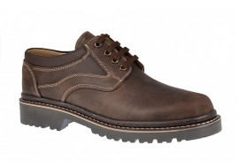 Pantofi barbati casual din piele naturala maro - Model Mark Bufo 3MBF